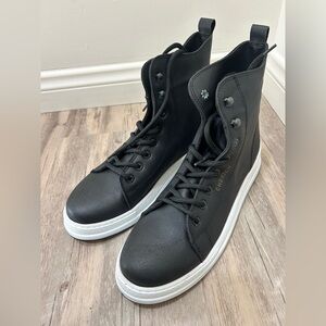 Chekich Men's Boots High Top Ankle Shoes Comfort Boots Shoes For Men s 9.5